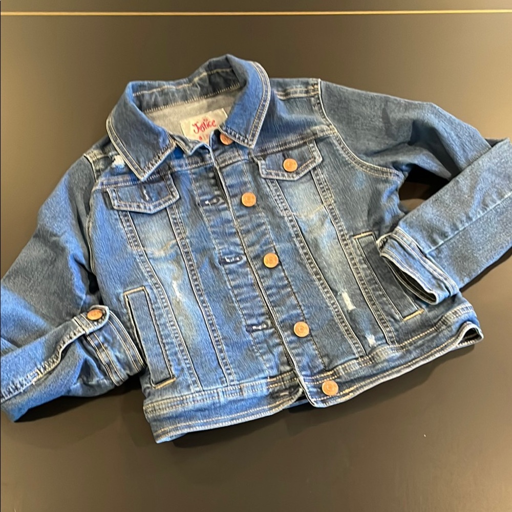 Justice Blue Jean Jacket Classic Denim Style